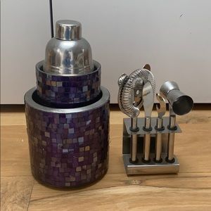 Purple Mosaic Wine/Cocktail Bundle